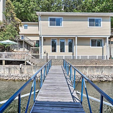 Vila On-The-Water Retreat With Dock Pet Friendly! Lake Ozark Exteriér fotografie