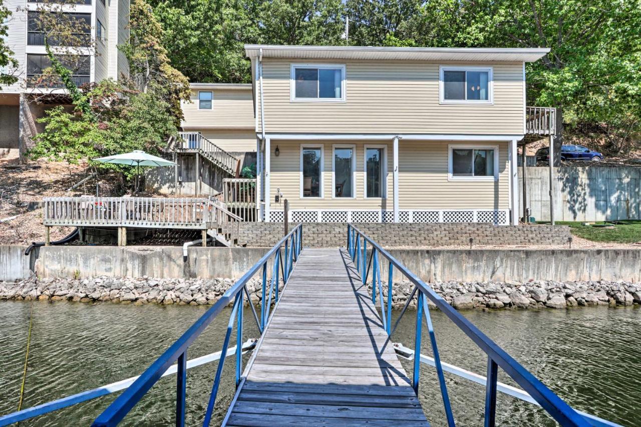 Vila On-The-Water Retreat With Dock Pet Friendly! Lake Ozark Exteriér fotografie