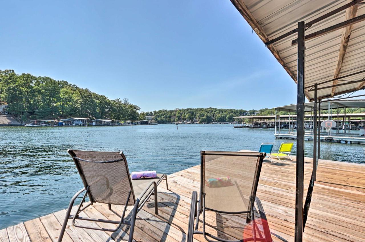 Vila On-The-Water Retreat With Dock Pet Friendly! Lake Ozark Exteriér fotografie